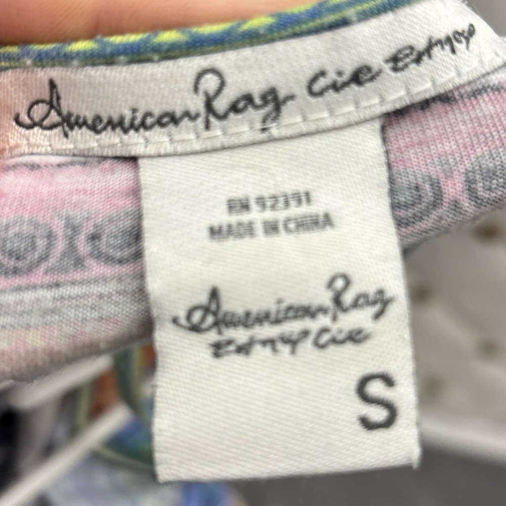 American Rag Multicolor Patterned Top - Picture 4 of 4